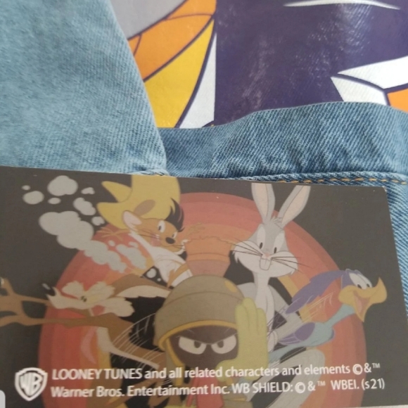 LOONEY TUNES SPACE JAMS Members only JACKET SIZE L - Picture 9 of 9